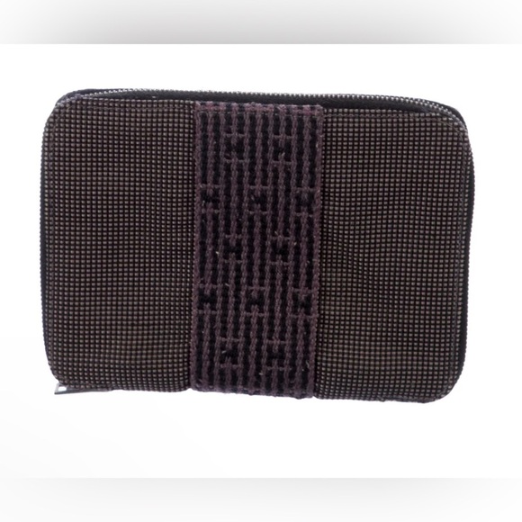 Hermes Herline Zip-aroundPM Compact Coin Wallet 5in x4in EUC